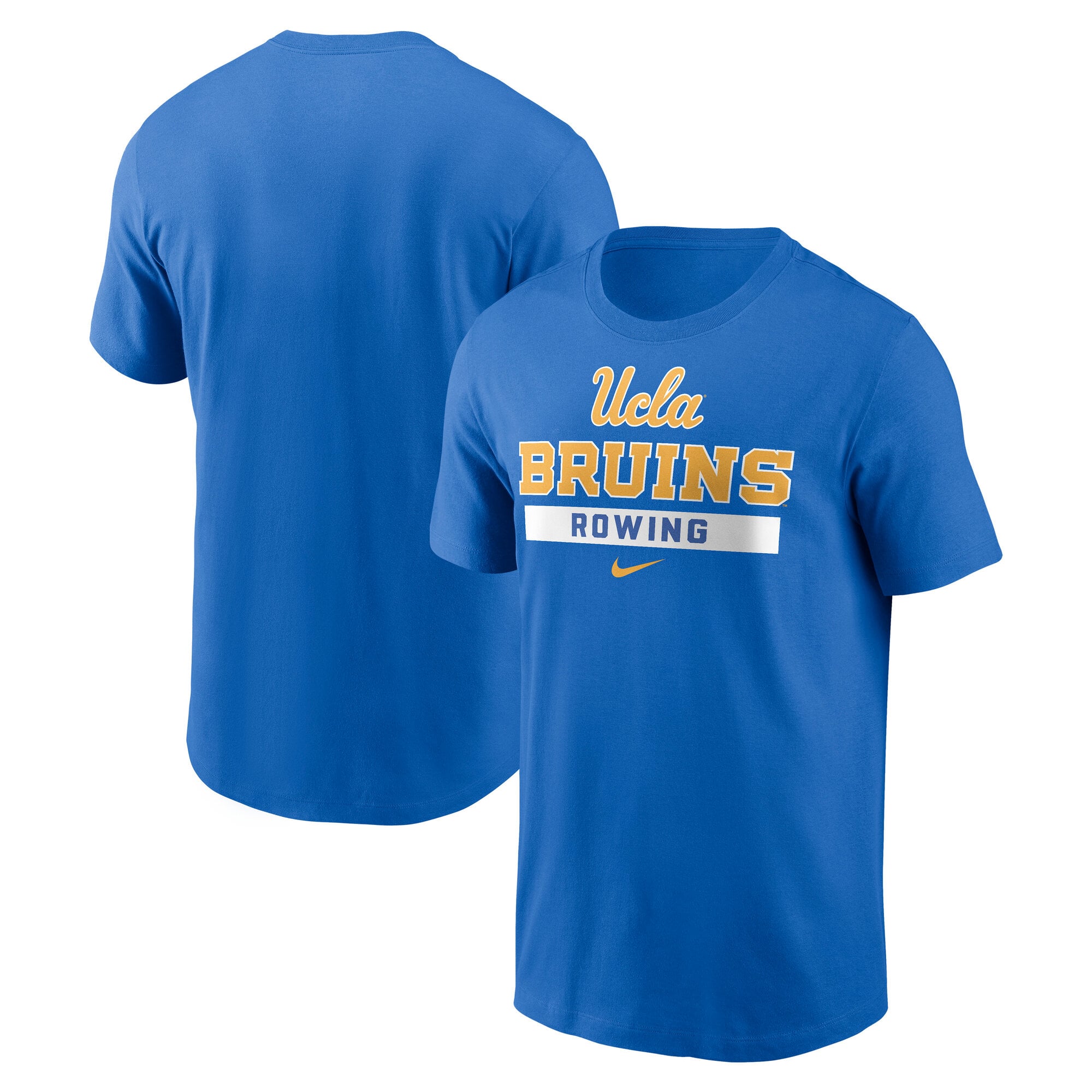 T-shirt Nike bleu pour homme du club d'aviron des Bruins de l'UCLA