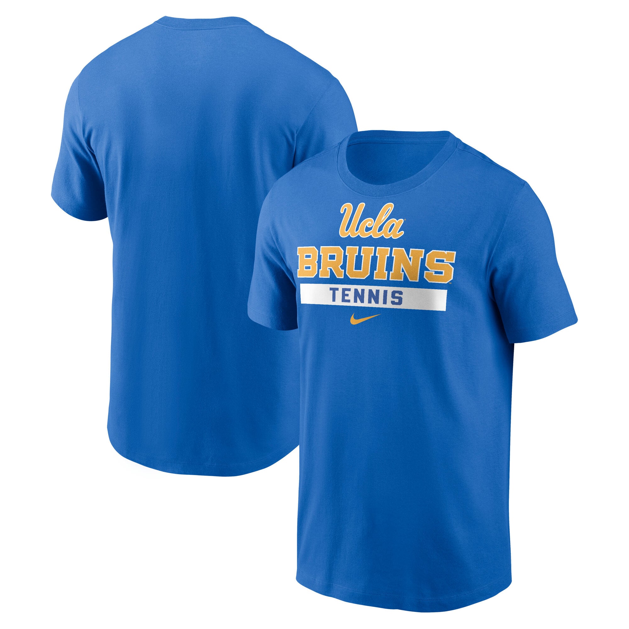 T-shirt de tennis Nike bleu UCLA Bruins pour homme