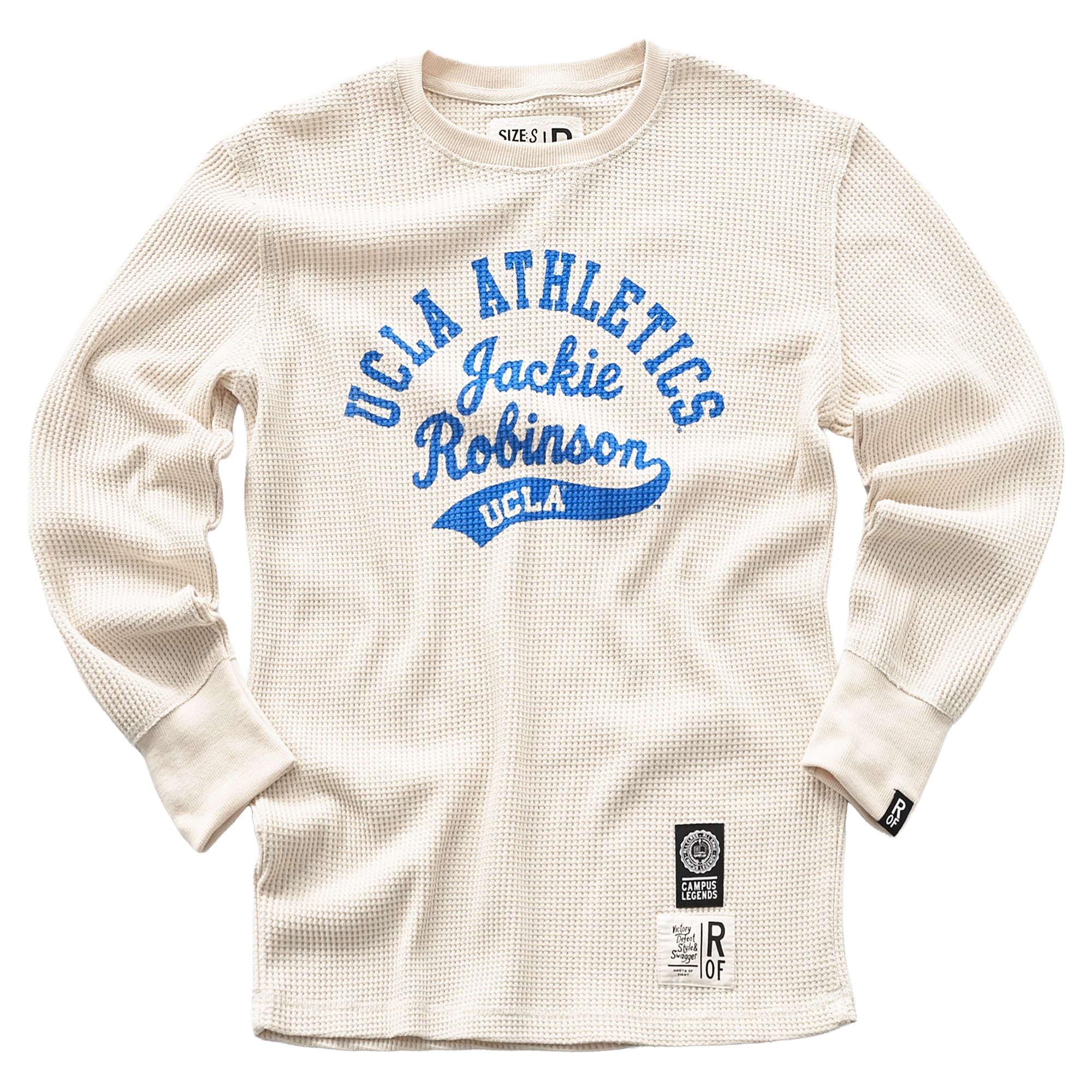 T-shirt thermique crème tri-blend pour homme Roots of Fight x UCLA Bruins Jackie Robinson