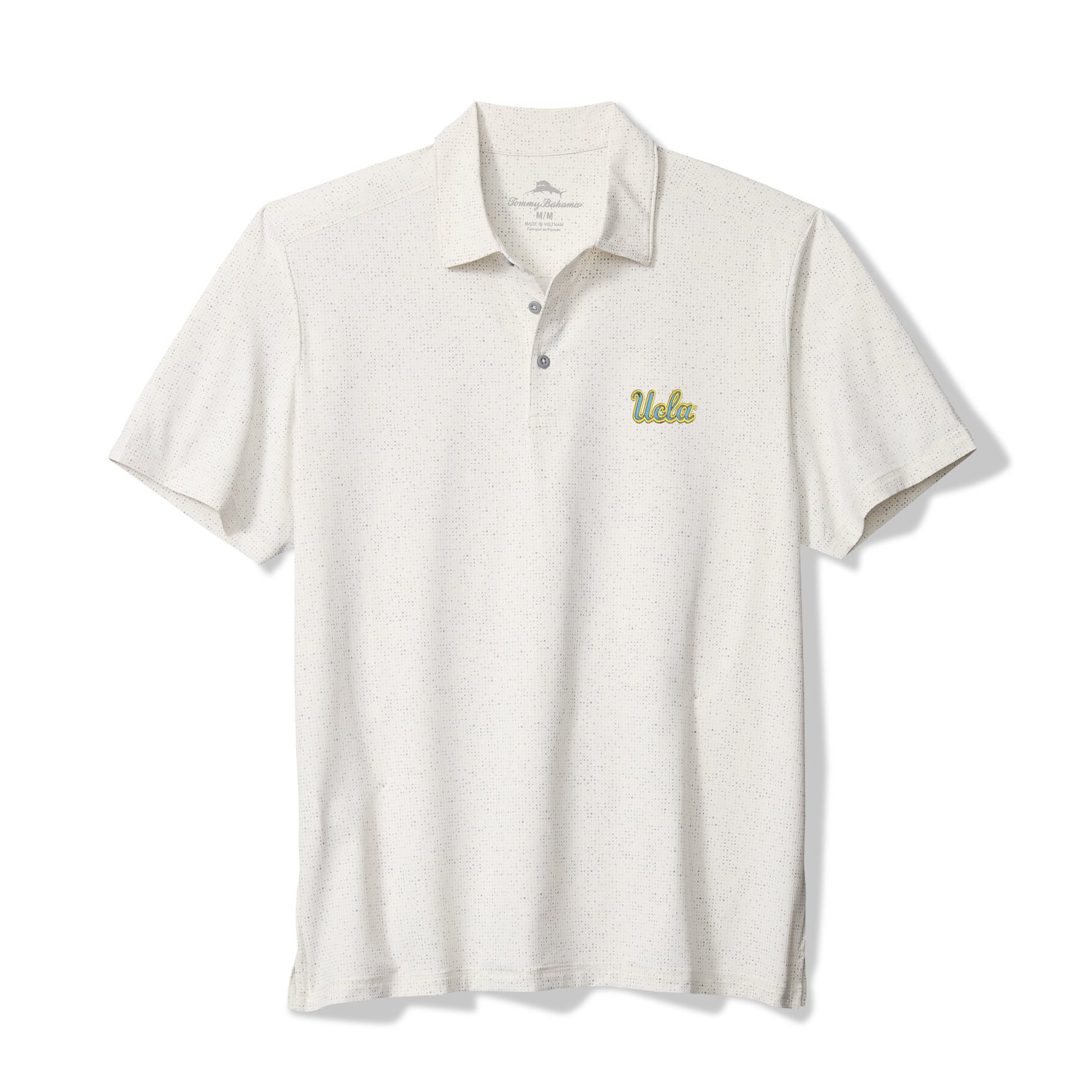Men's Tommy Bahama White UCLA Bruins Palm Dunes IslandZone Polo