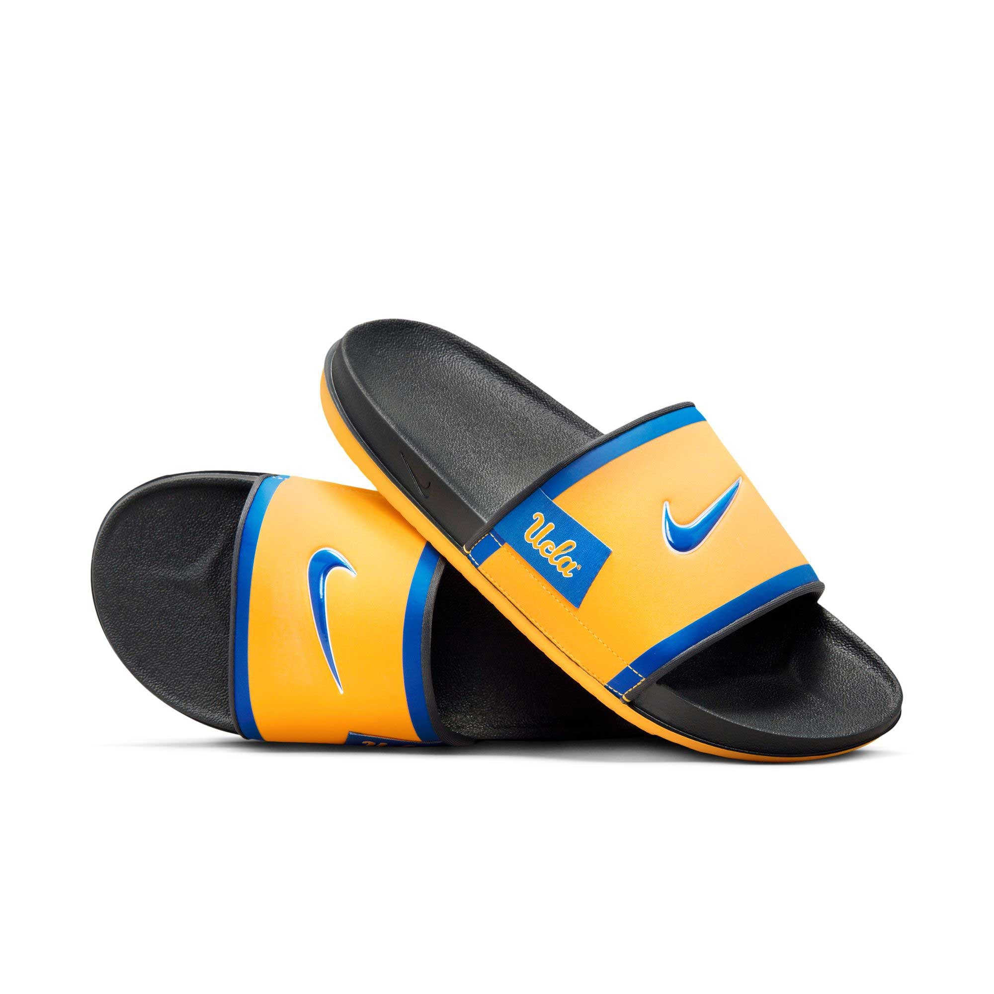 Nike UCLA Bruins Offcourt Slide Sandals Black Blue NCAA Men\'s Size 7 DX5209-002 Nike Offcourt Slide  main image 2
