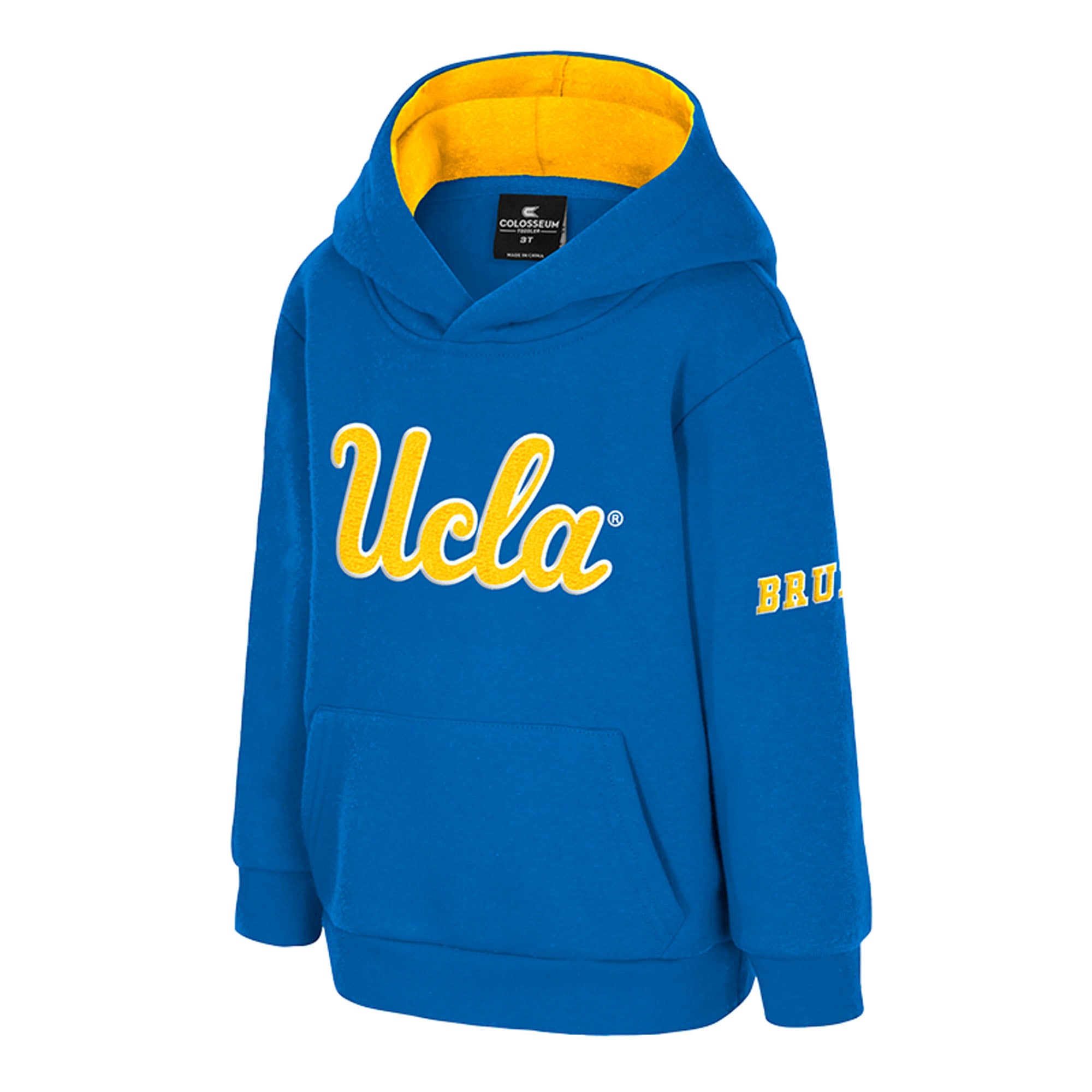 Toddler Colosseum Blue UCLA Bruins Big Logo Fleece Pullover Hoodie