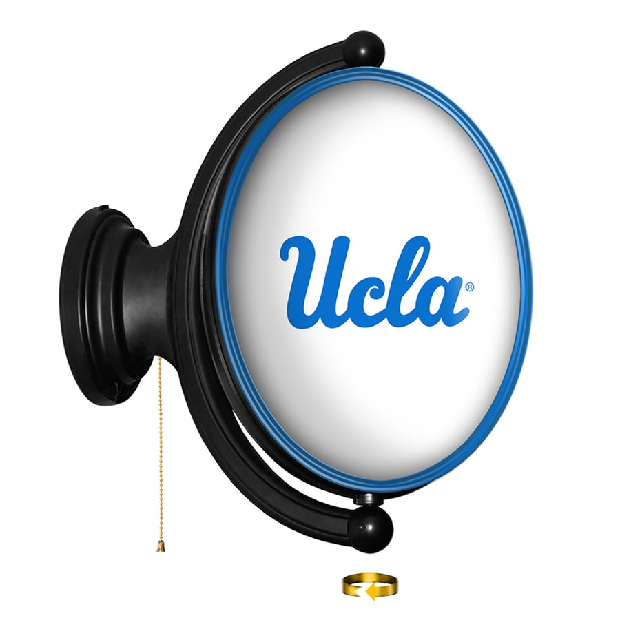 Fucla Sign UCLA Bruins Team Logo 21'' x 23'' Rotating Lighted Wall Sign