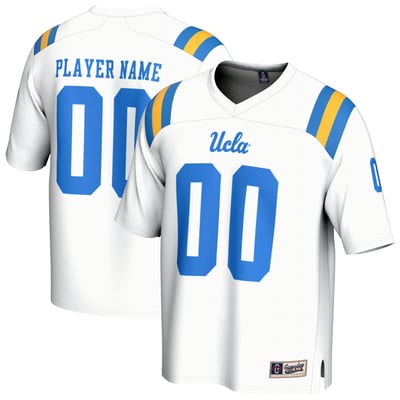 UCLA Bruins GameDay Greats Unisex NIL Pick-A-Player Football Jersey - White