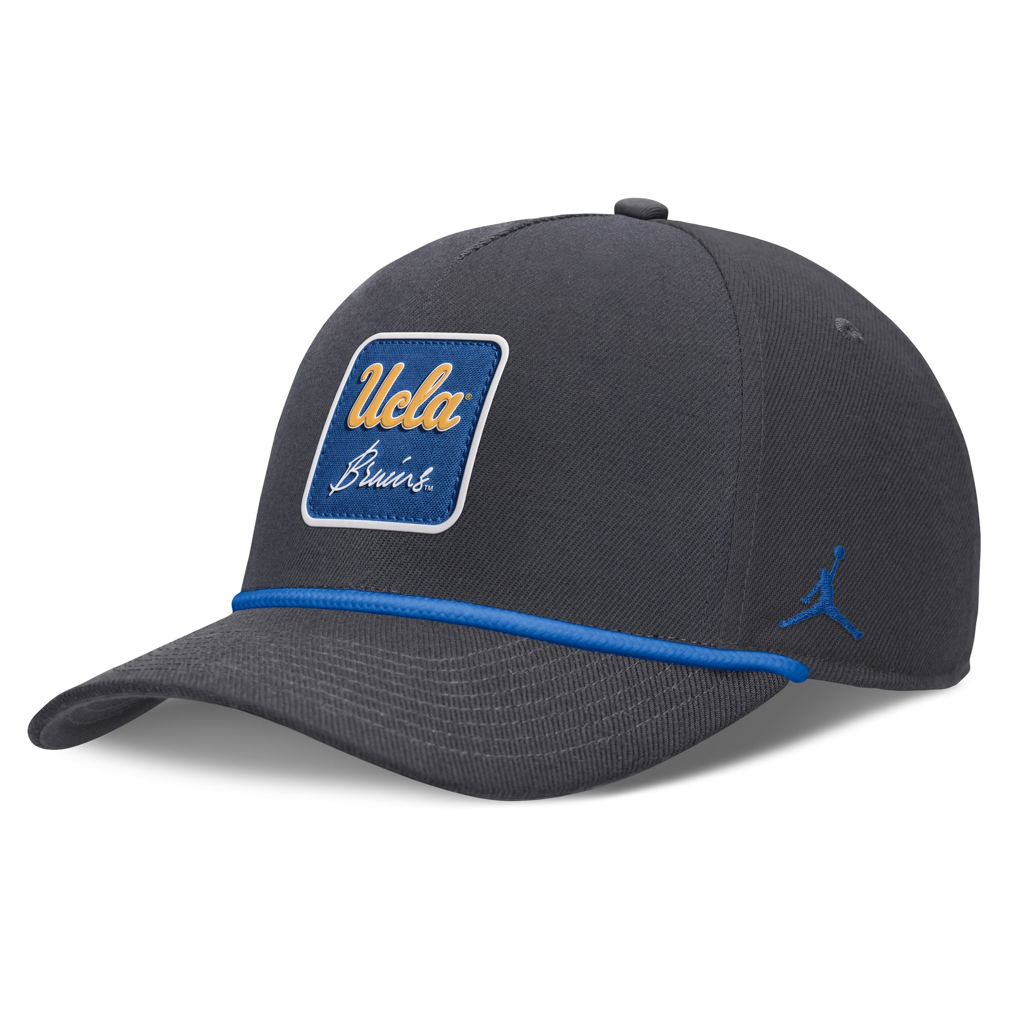 Casquette unisexe Nike anthracite UCLA Bruins à taille ajustable
