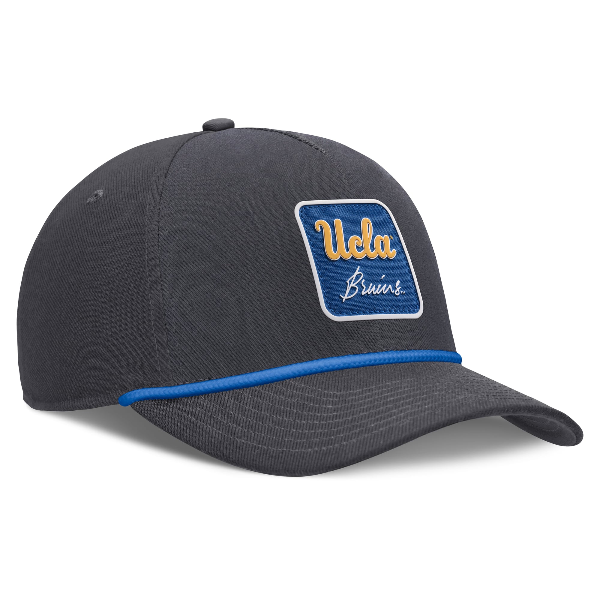 Casquette unisexe Nike anthracite UCLA Bruins à taille ajustable