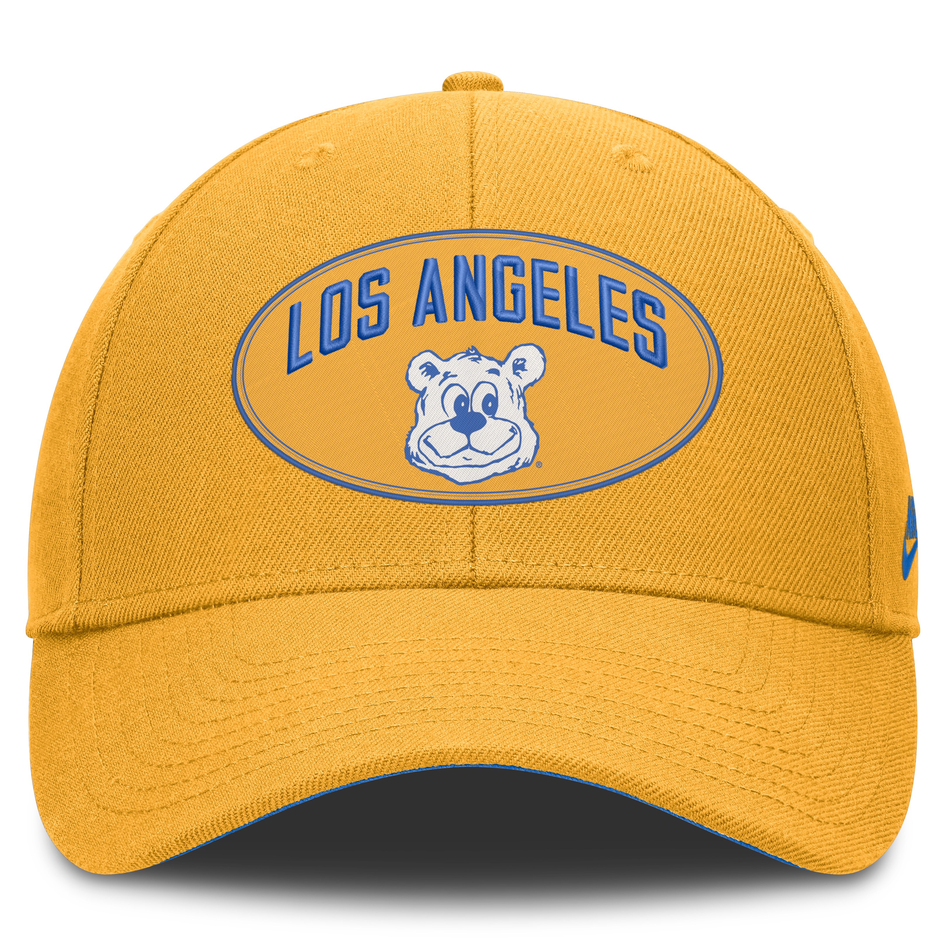 Casquette unisexe Nike Gold UCLA Bruins Legacy Letter & Location Rise ajustable
