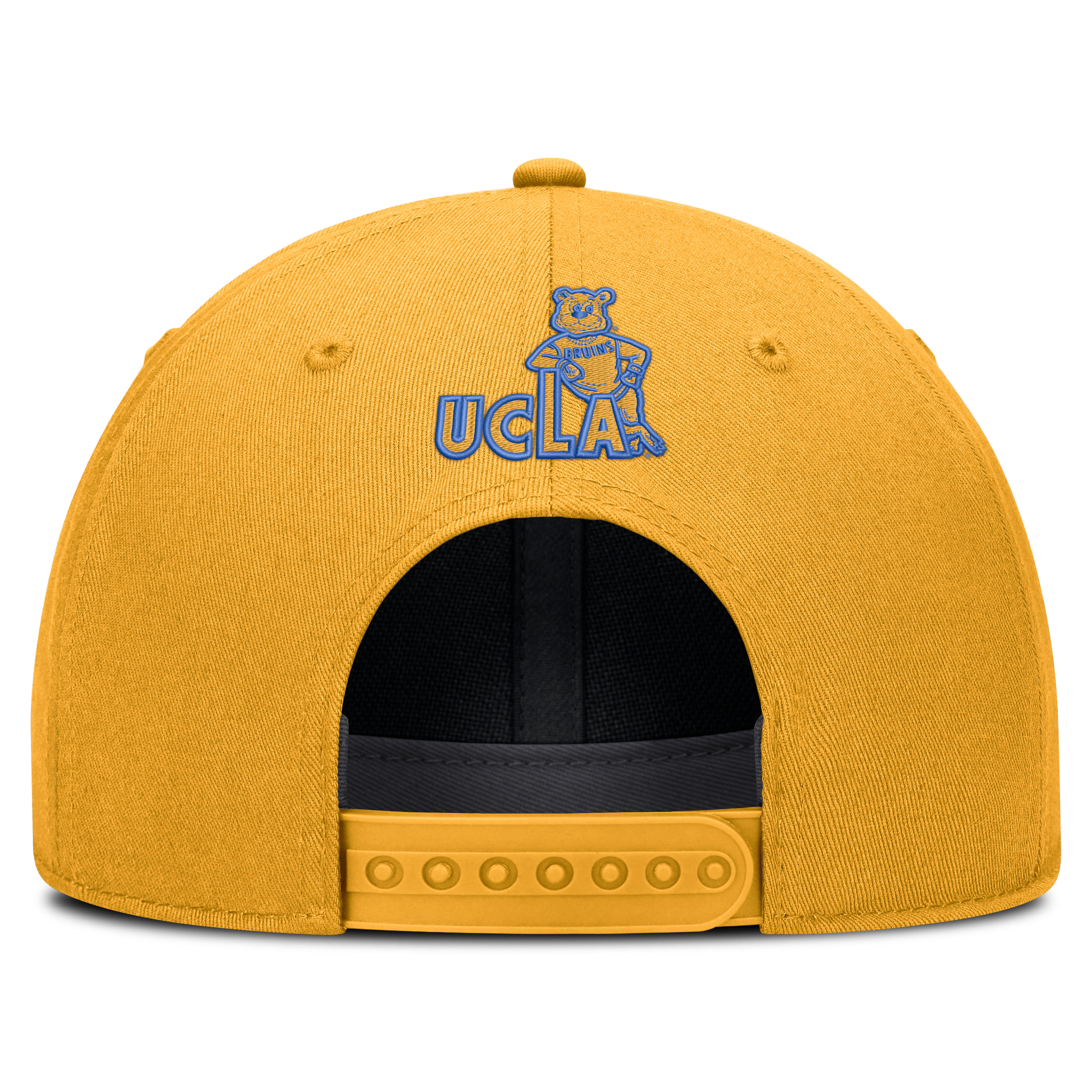 Casquette unisexe Nike Gold UCLA Bruins Legacy Letter & Location Rise ajustable