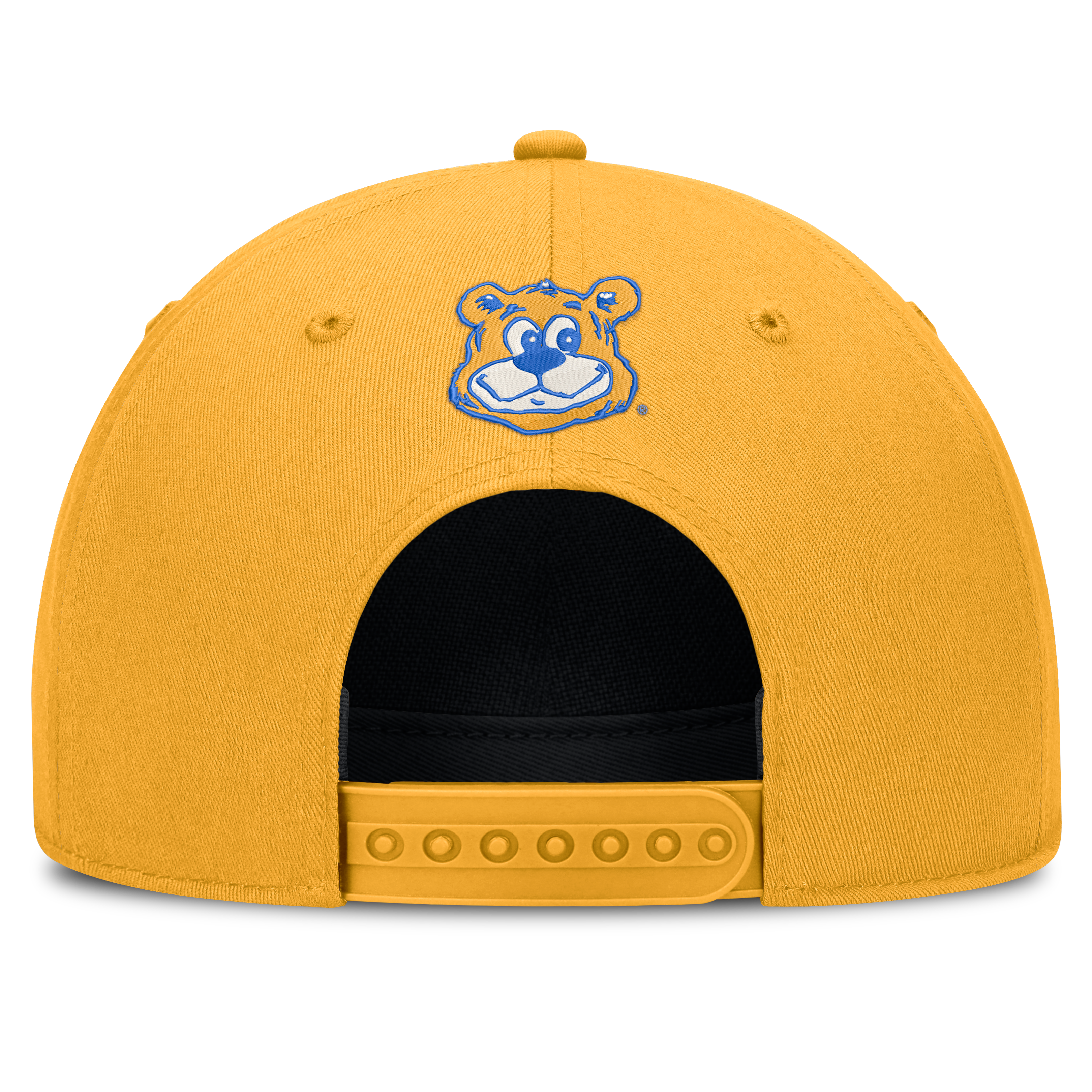 Casquette unisexe Nike dorée UCLA Bruins à lettres et taille ajustable