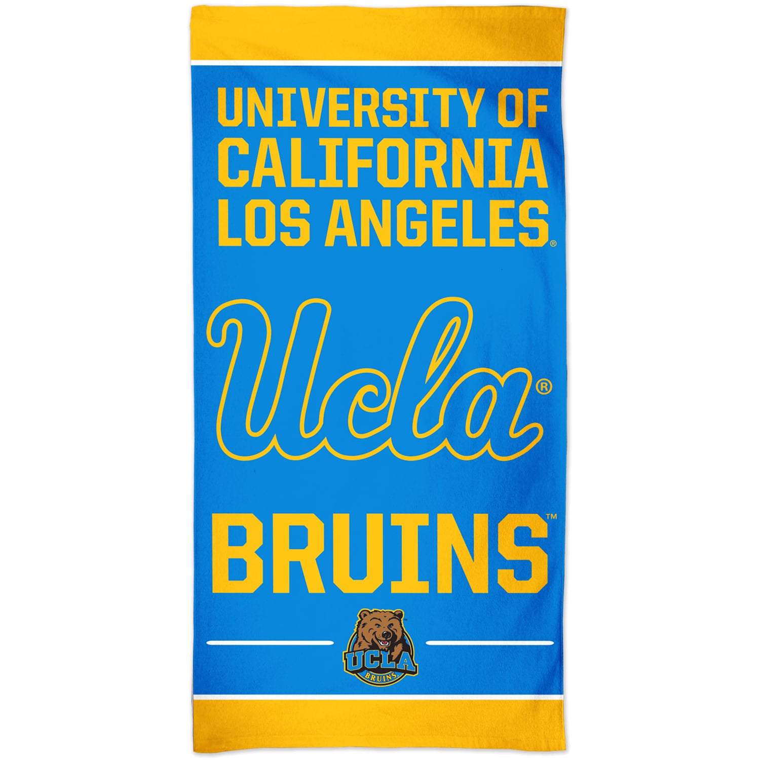 WinCraft UCLA Bruins 30" x 60" Team Logo Spectra Beach Towel