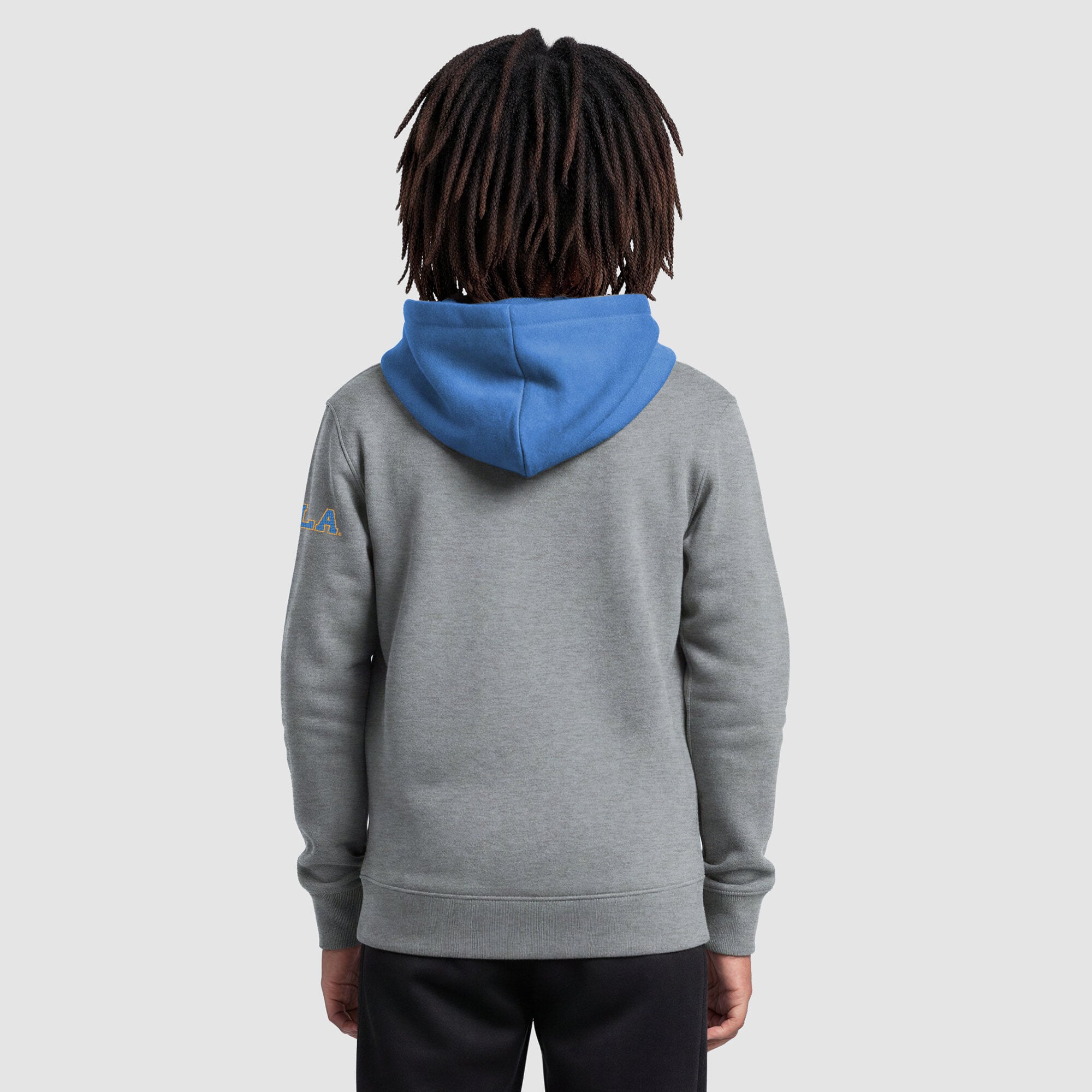Sweat à capuche en polaire Youth Champion Heather Gray UCLA Bruins