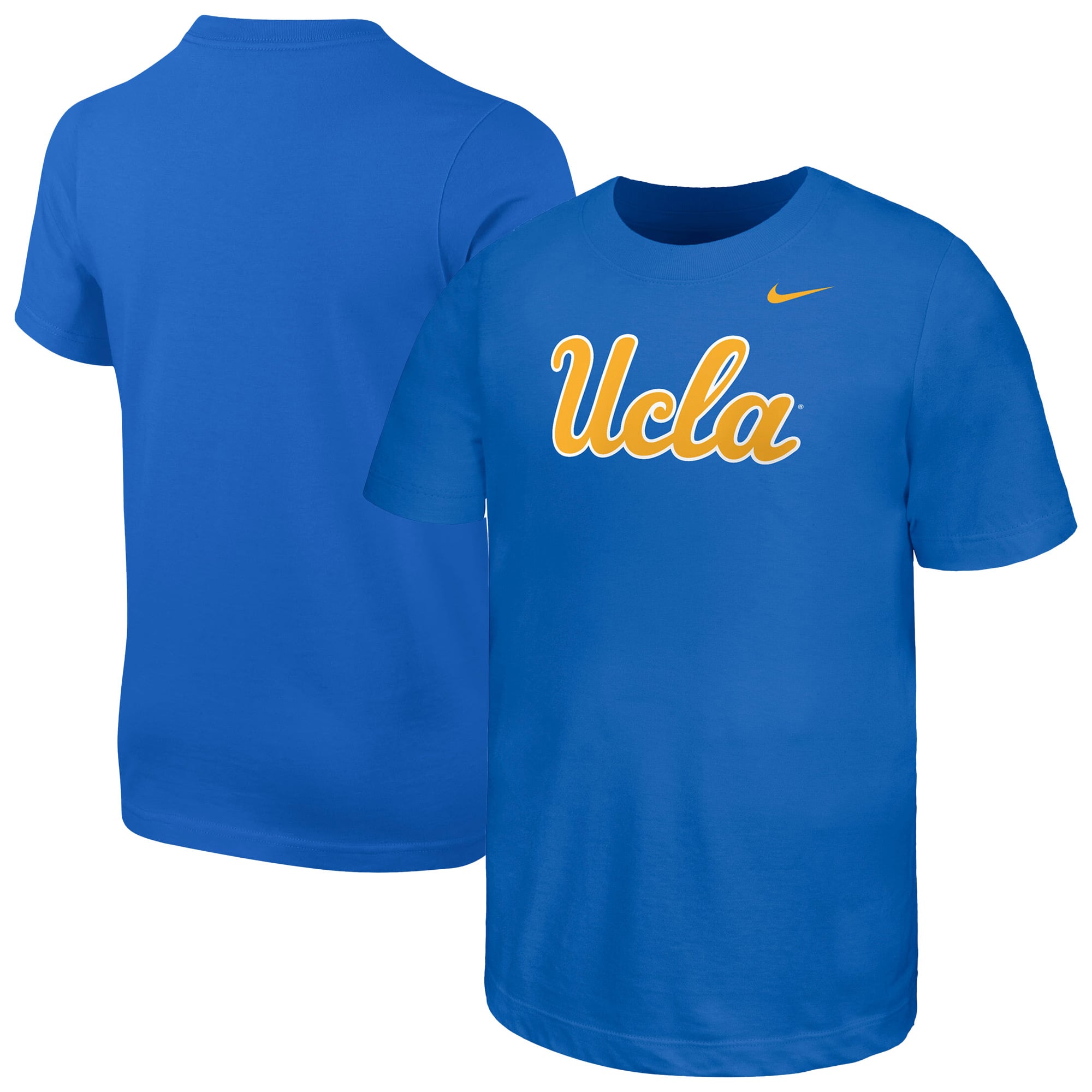T-shirt Nike bleu pour jeunes avec logo des UCLA Bruins