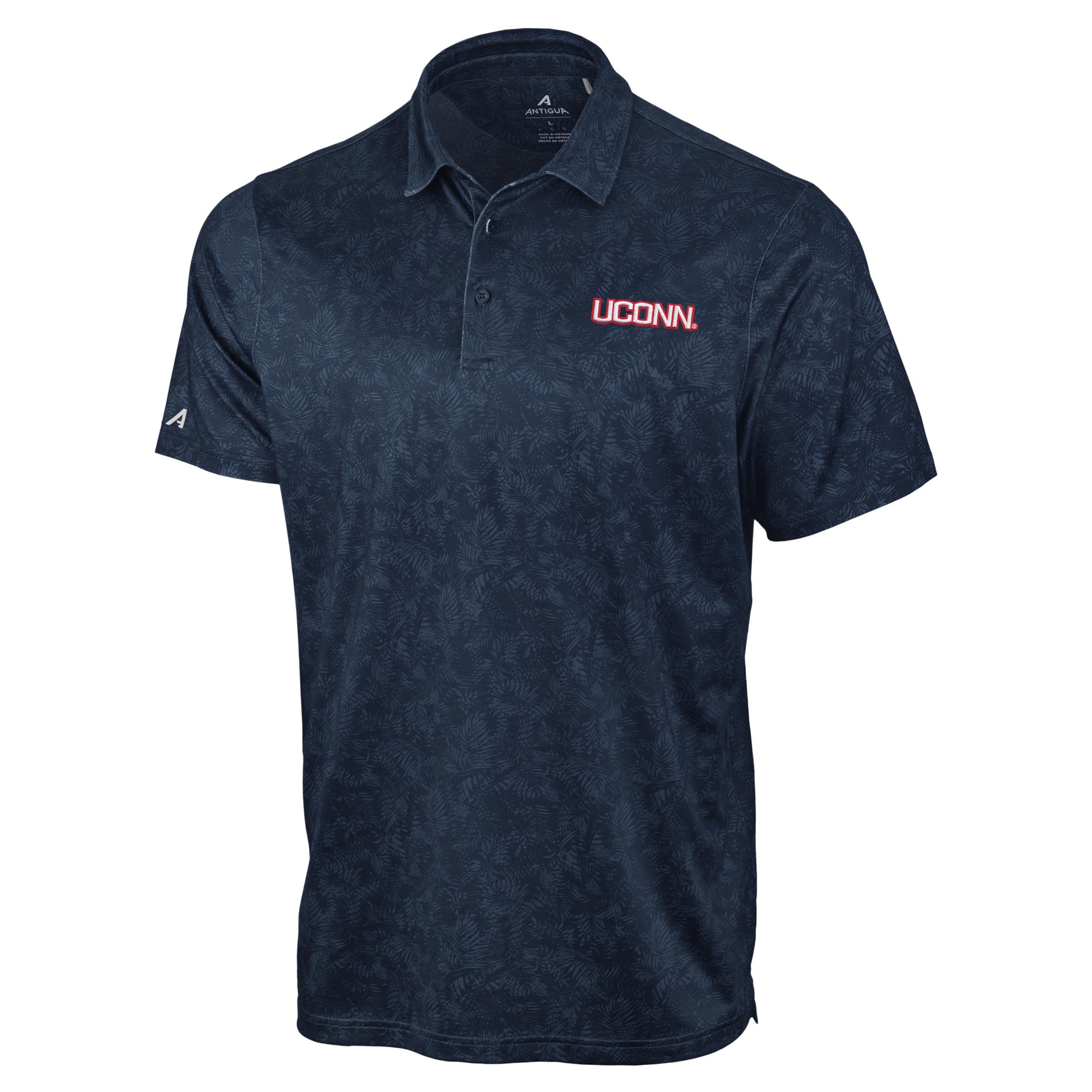 Men's Antigua Navy UConn Huskies Lush Polo