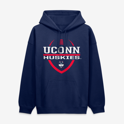  UConn Huskies Football Fan Hoodie - Navy