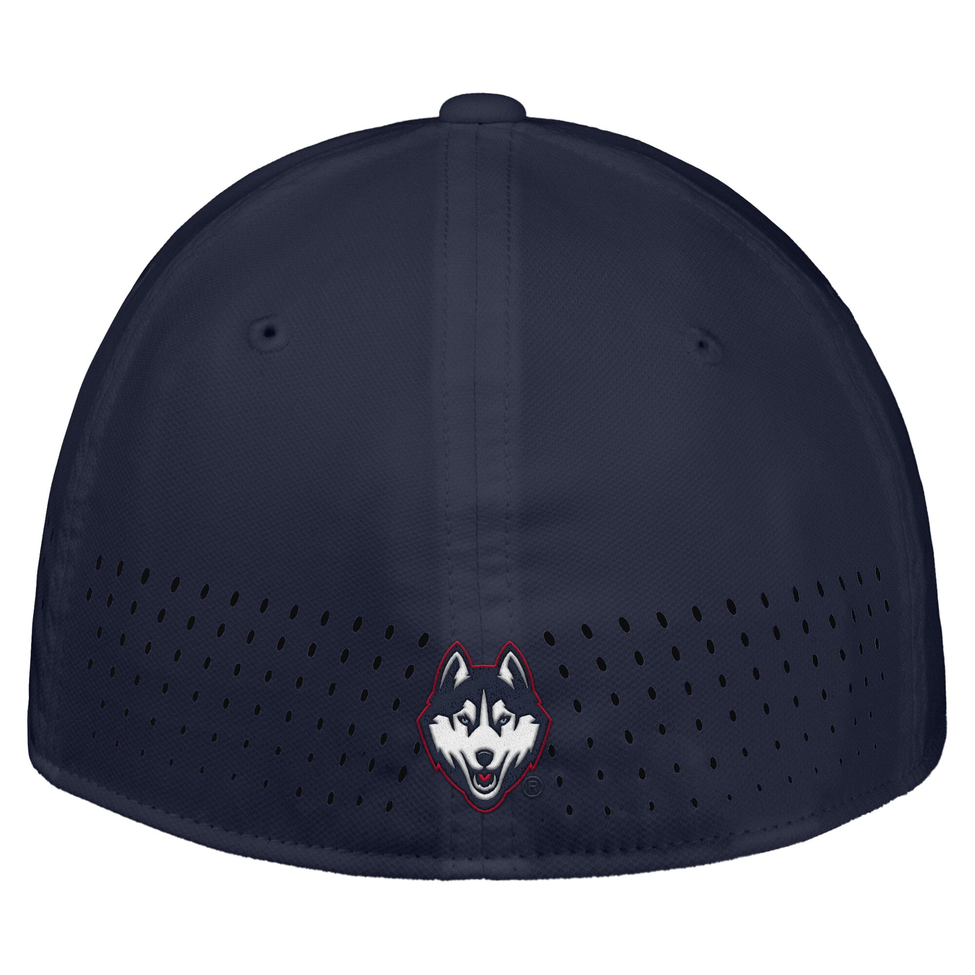 Men's Nike Navy UConn Huskies 2026 On-Field AeroBill SwooshFlex Dri-FIT Hat