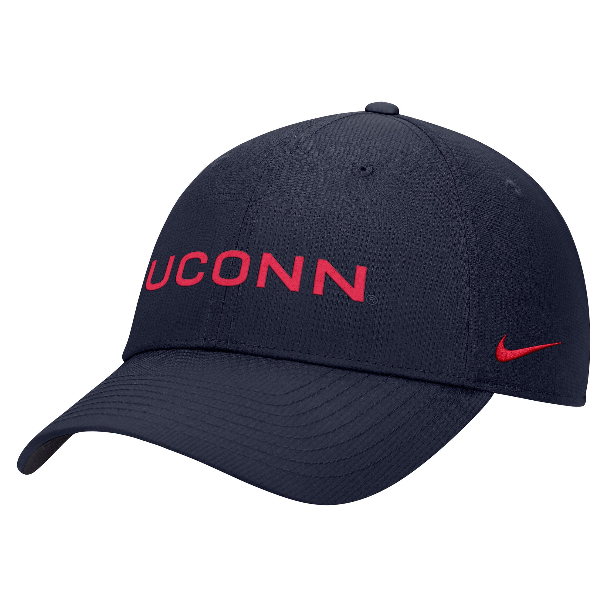 Men's Nike Navy UConn Huskies 2026 Sideline Ripstop Dri-FIT Adjustable Hat