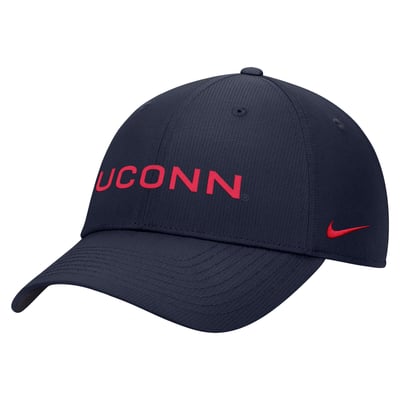 UConn Huskies Nike 2026 Sideline Ripstop Dri-FIT Adjustable Hat - Navy
