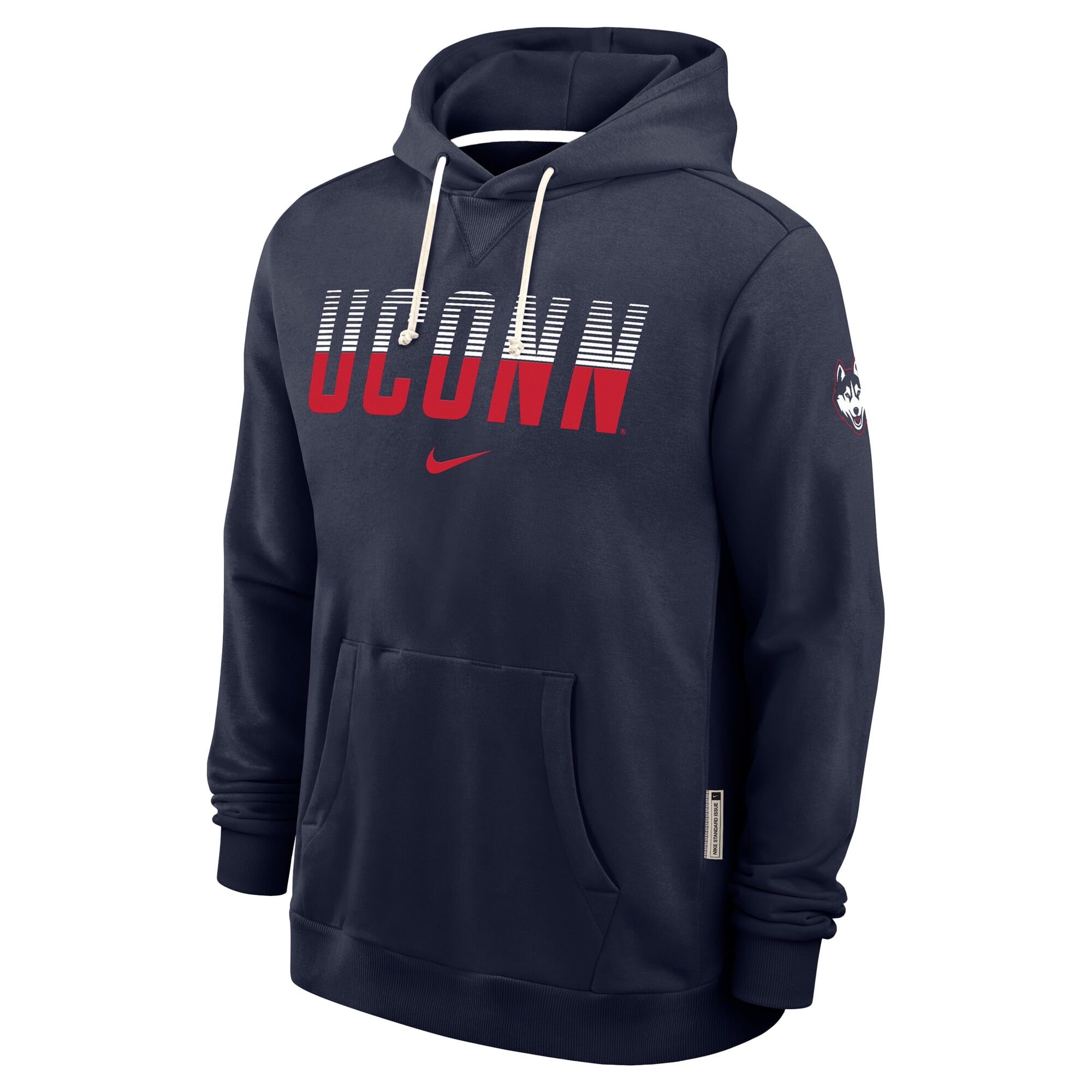Men's Nike Navy UConn Huskies 2026 Sideline Standard Issue Dri-FIT Hoodie