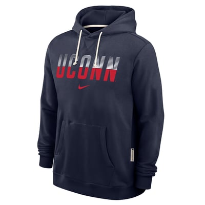 UConn Huskies Nike 2026 Sideline Standard Issue Dri-FIT Hoodie - Navy