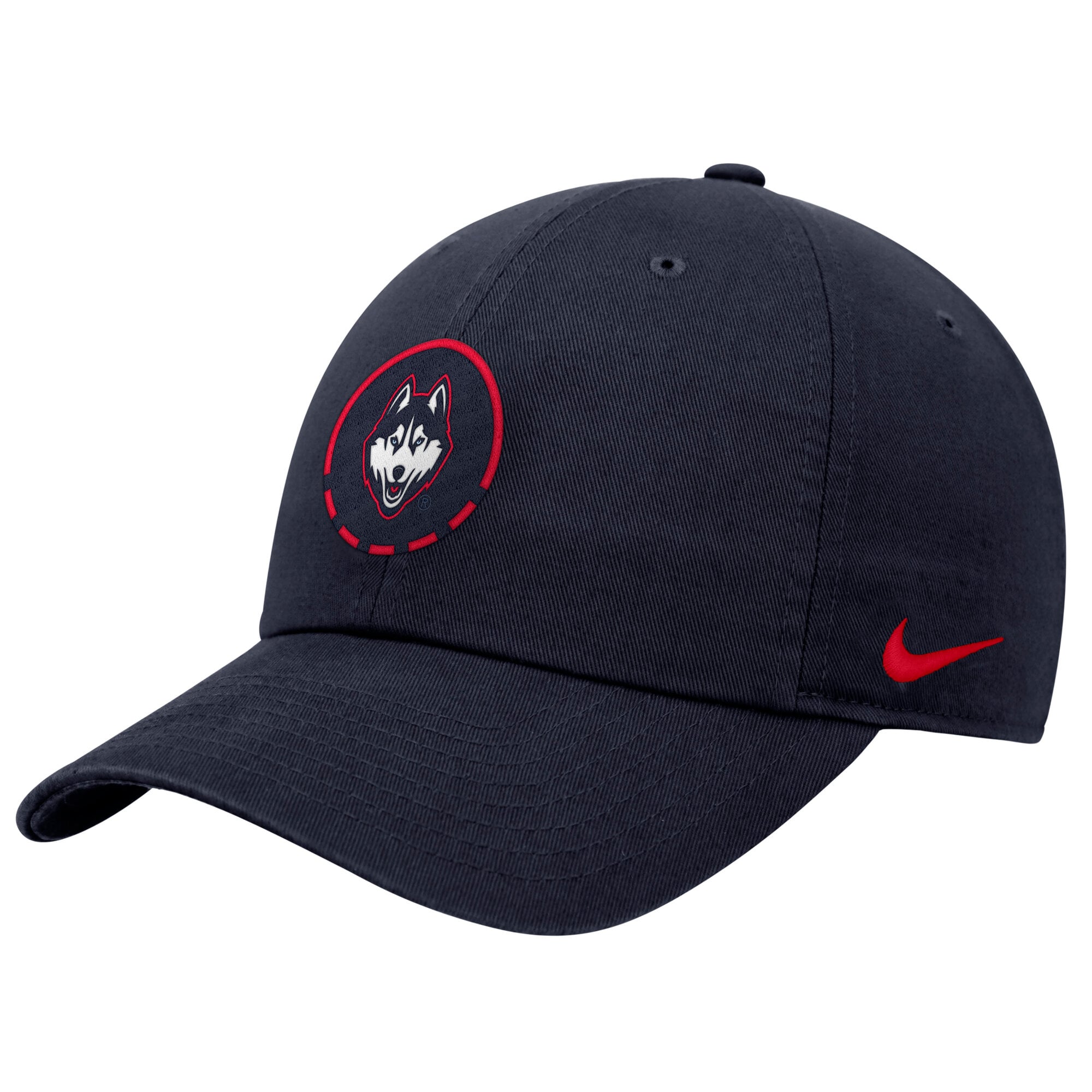 Casquette ajustable Nike bleu marine UConn Huskies Primetime Basketball Club pour homme
