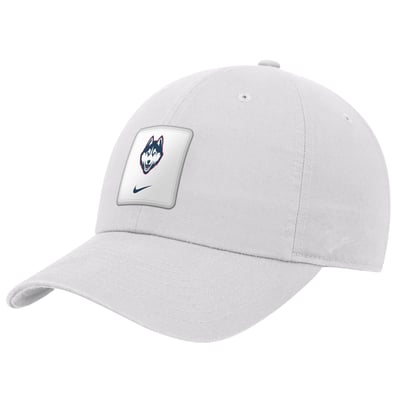 UConn Huskies Nike 2026 On-Field Club Adjustable Hat - White