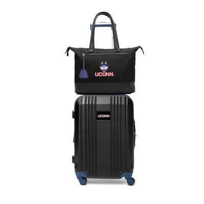 UConn Huskies MOJO Premium Laptop Tote Bag and Luggage Set