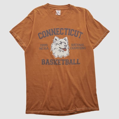 UConn Huskies Delta 1999 T-shirt - Clay - S by Fanatics Real Vintage