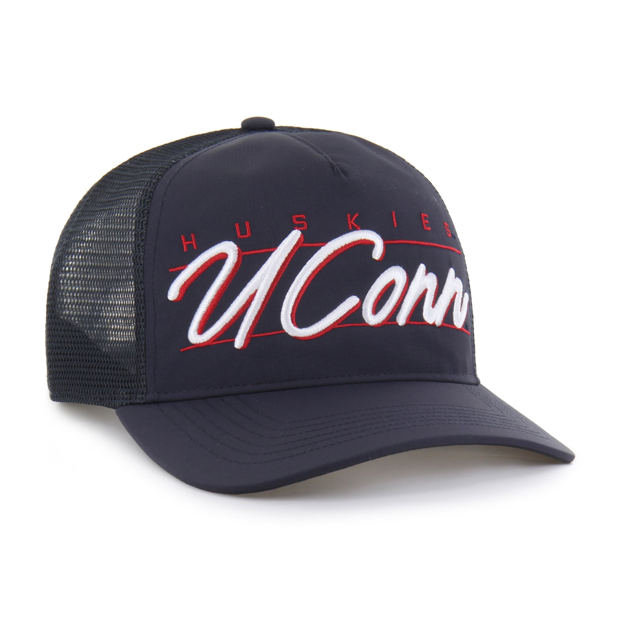Unisex '47 Navy UConn Huskies brrr° Condor Mesh Hitch Adjustable Hat