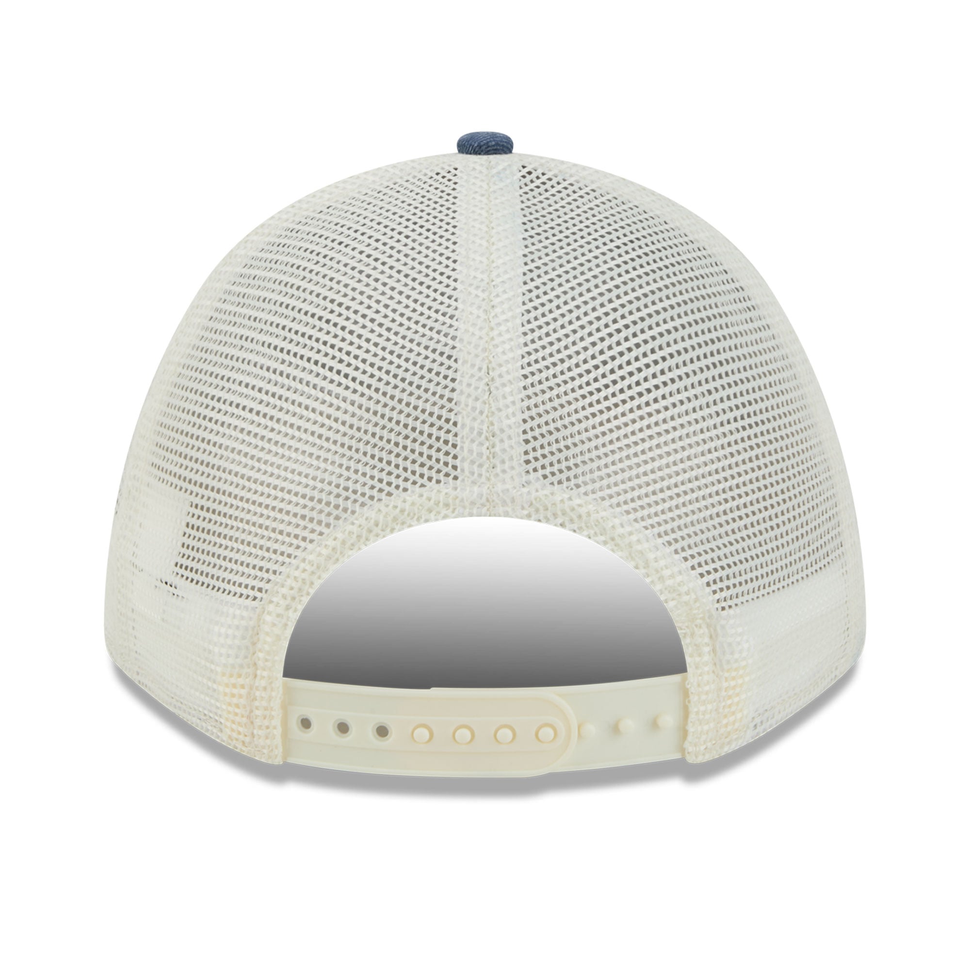 Casquette trucker unisexe New Era UConn Huskies bleu marine à motif dégradé et 9FORTY