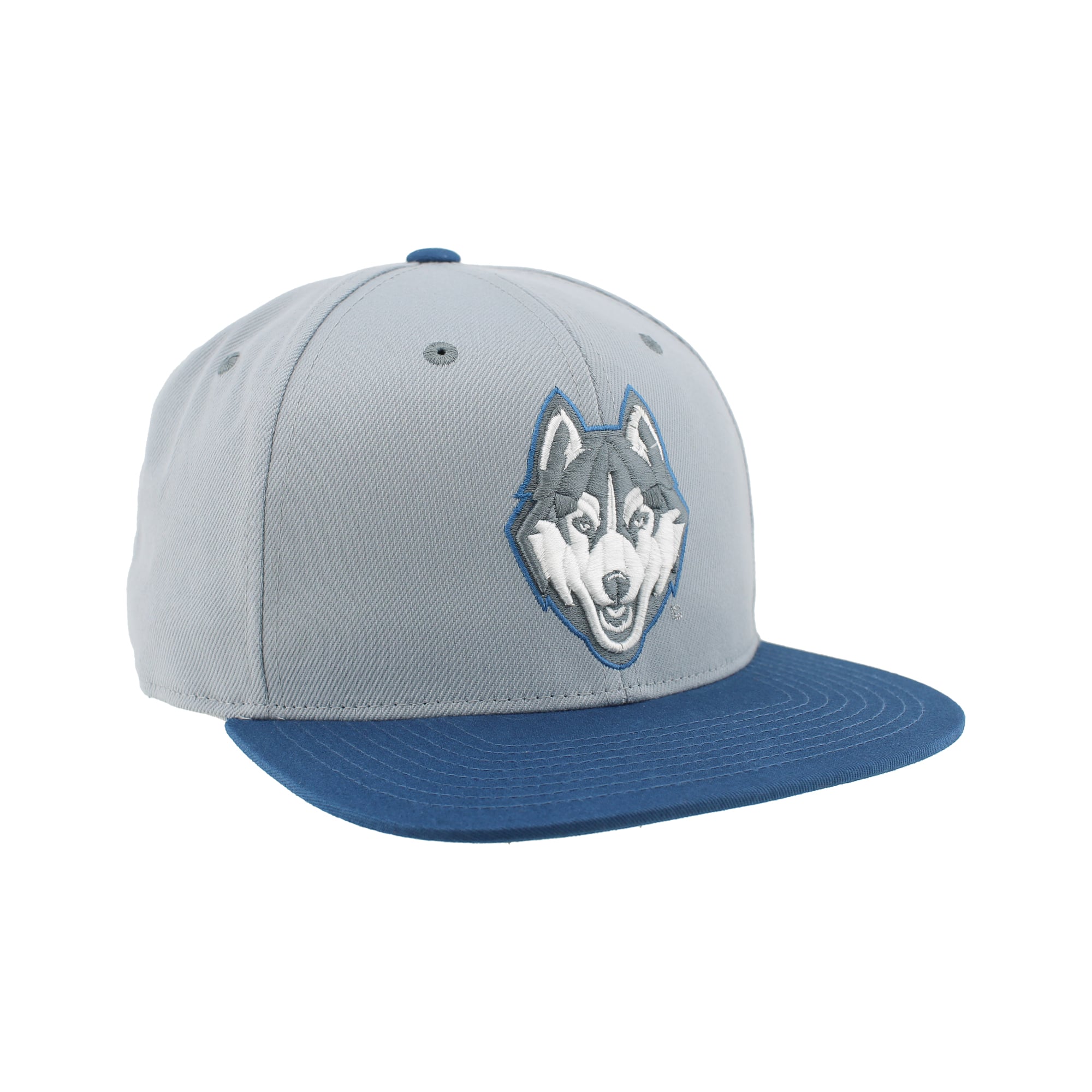 Casquette unisexe Zephyr Gray UConn Huskies pastel