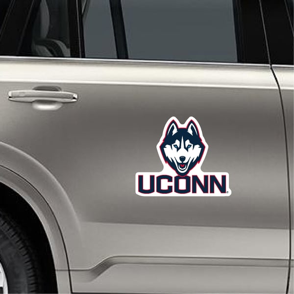 UConn Vinyl Decals Fan Pack Uconn University Of Connecticut Logo Png ...