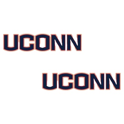 UConn Huskies CANVAS Style Women's Logo Stud Earrings