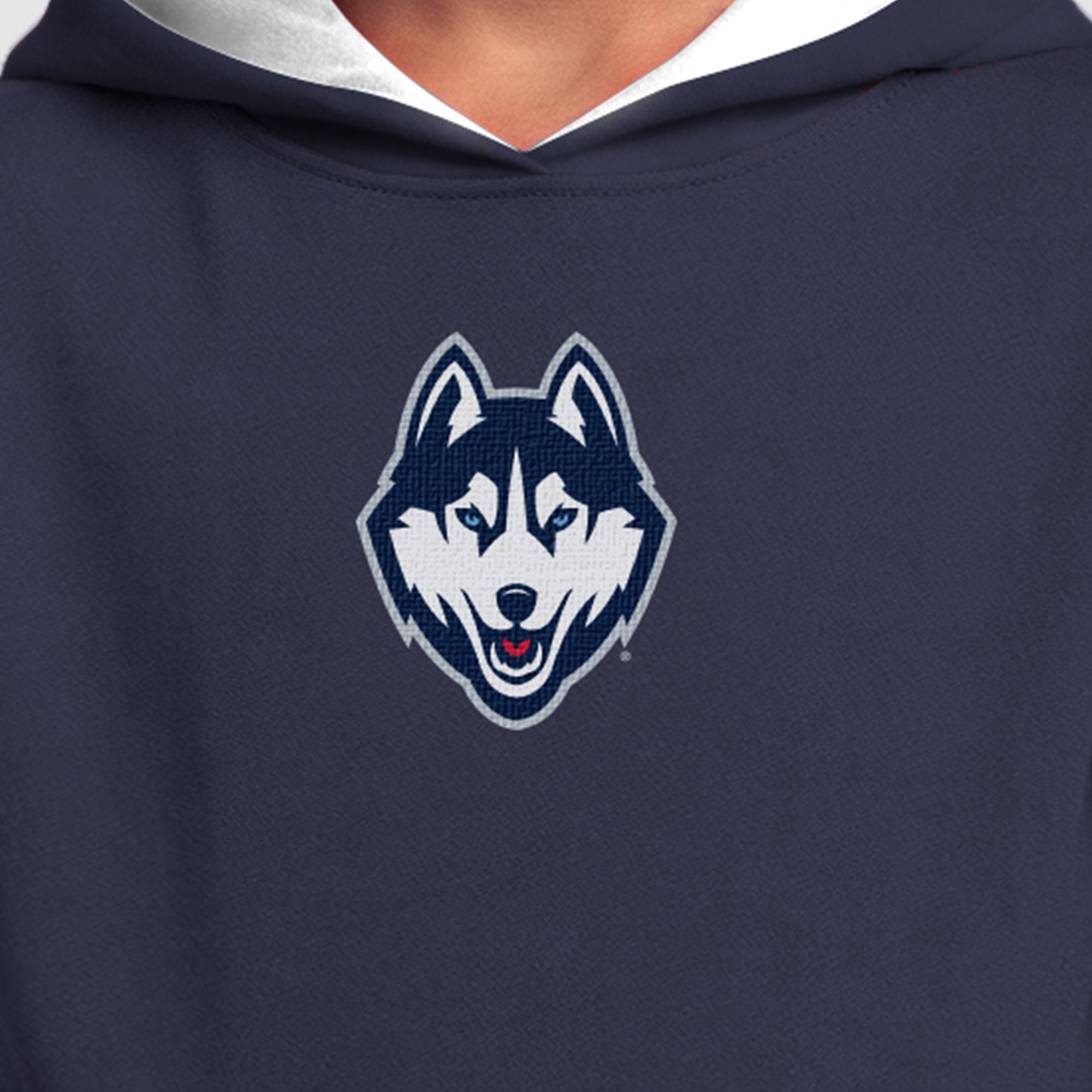 Youth Champion  Navy UConn Huskies Fleece Hoodie