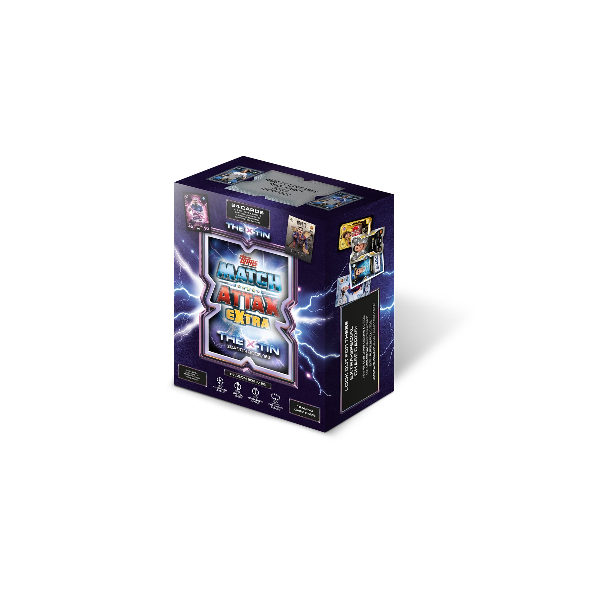 Pack de boosters Topps Match Attax Extra 2025/26 – Cartes à
