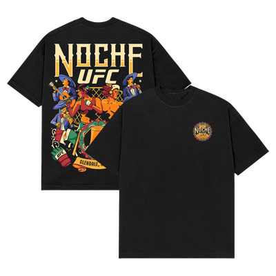 Noche UFC Glendale Campaign T-Shirt - Black
