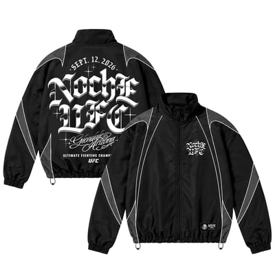 UFC Noche 2026 Track Full-Zip Jacket - Black