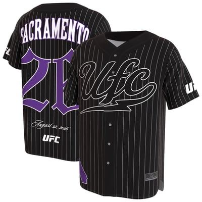  ProSphere UFC Fight Night Sacramento Baseball Jersey - Black