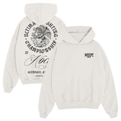 Noche UFC Glendale Relaxed Boxy Hoodie - Tan