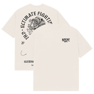 Noche UFC Glendale Relaxed Boxy T-Shirt - Tan