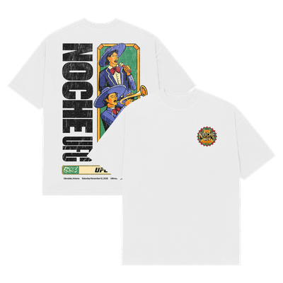 Noche UFC Musica Campaign T-Shirt - White