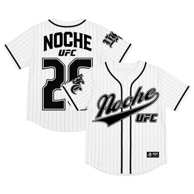 UFC Noche 2026 Baseball Jersey - White