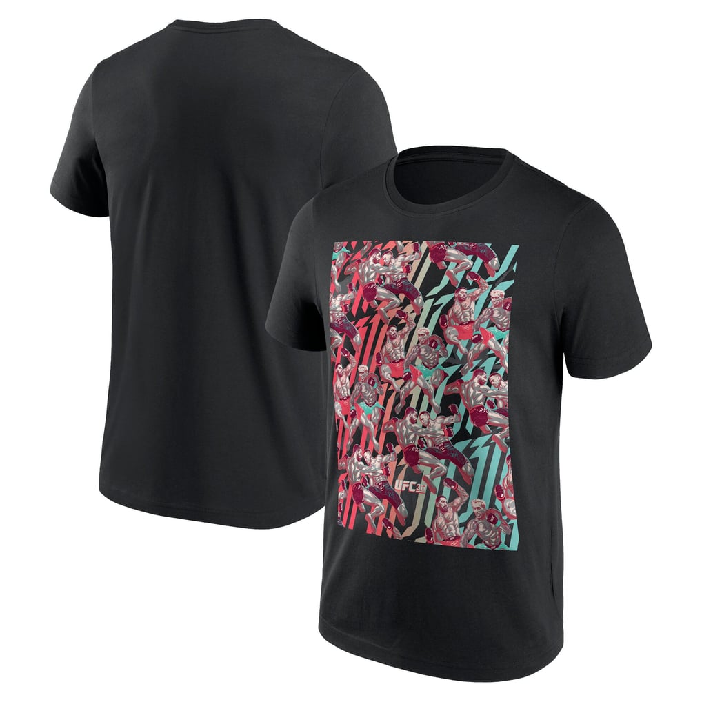 UFC 317 Artist Series T-Shirt - Black - Mens