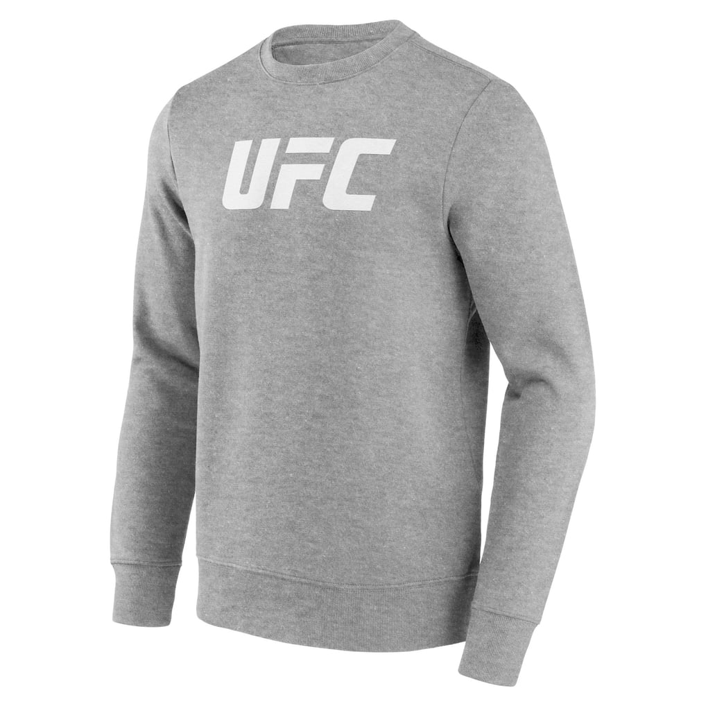 UFC Primary Logo Crew Sweatshirt - Sports Grey - Mens