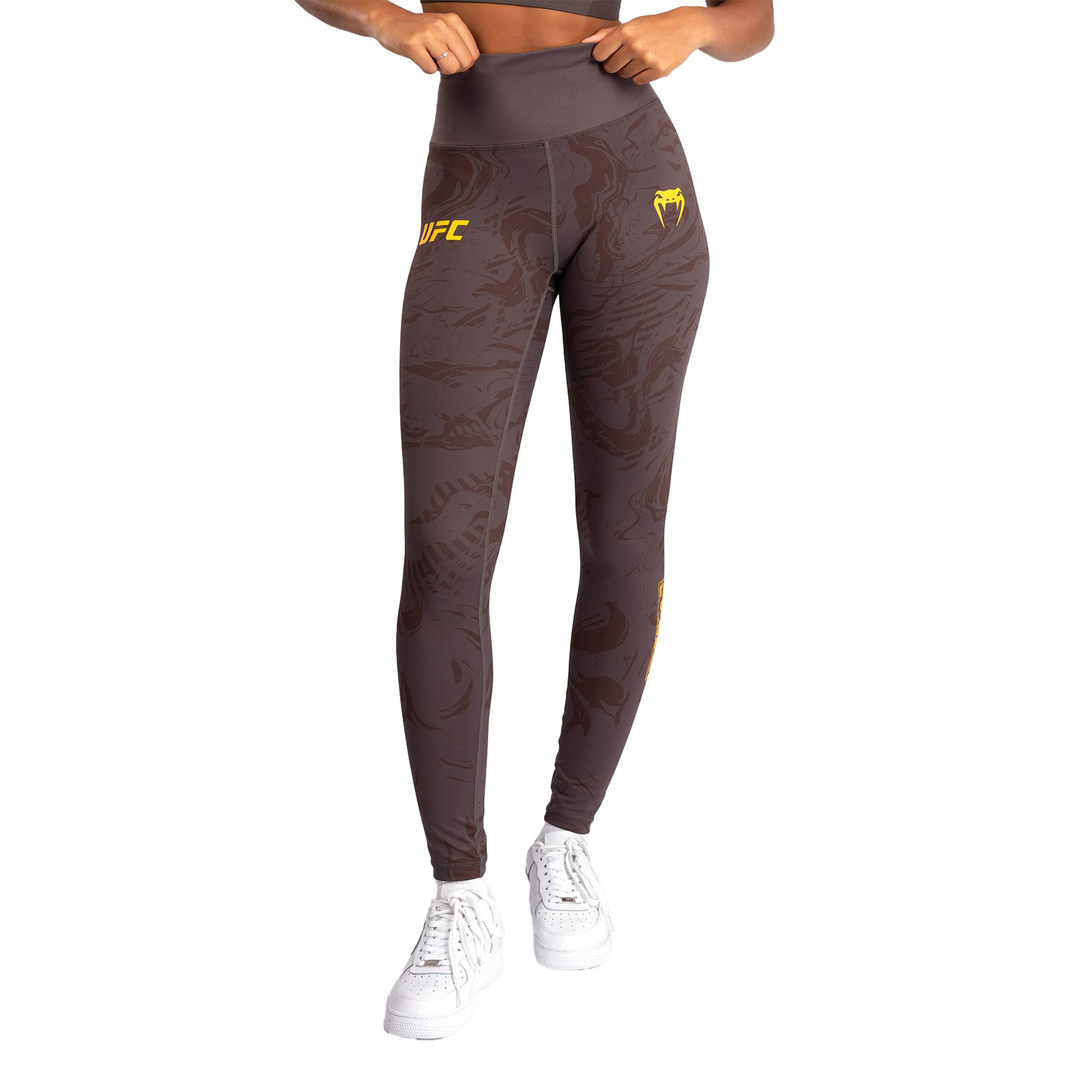 Pantalon De Sport UFC Fusion Venum Pour Femme - Coupe Slim, Coton, Cordon De Serrage - Poches Latérales Et Arrière Zippée - Style Décontracté Fight Week - 3