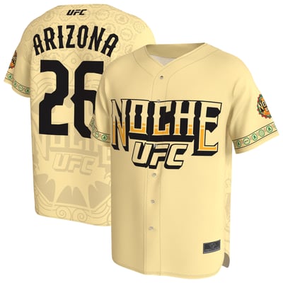 ProSphere Youth Noche UFC Baseball Fashion Jersey - Cream