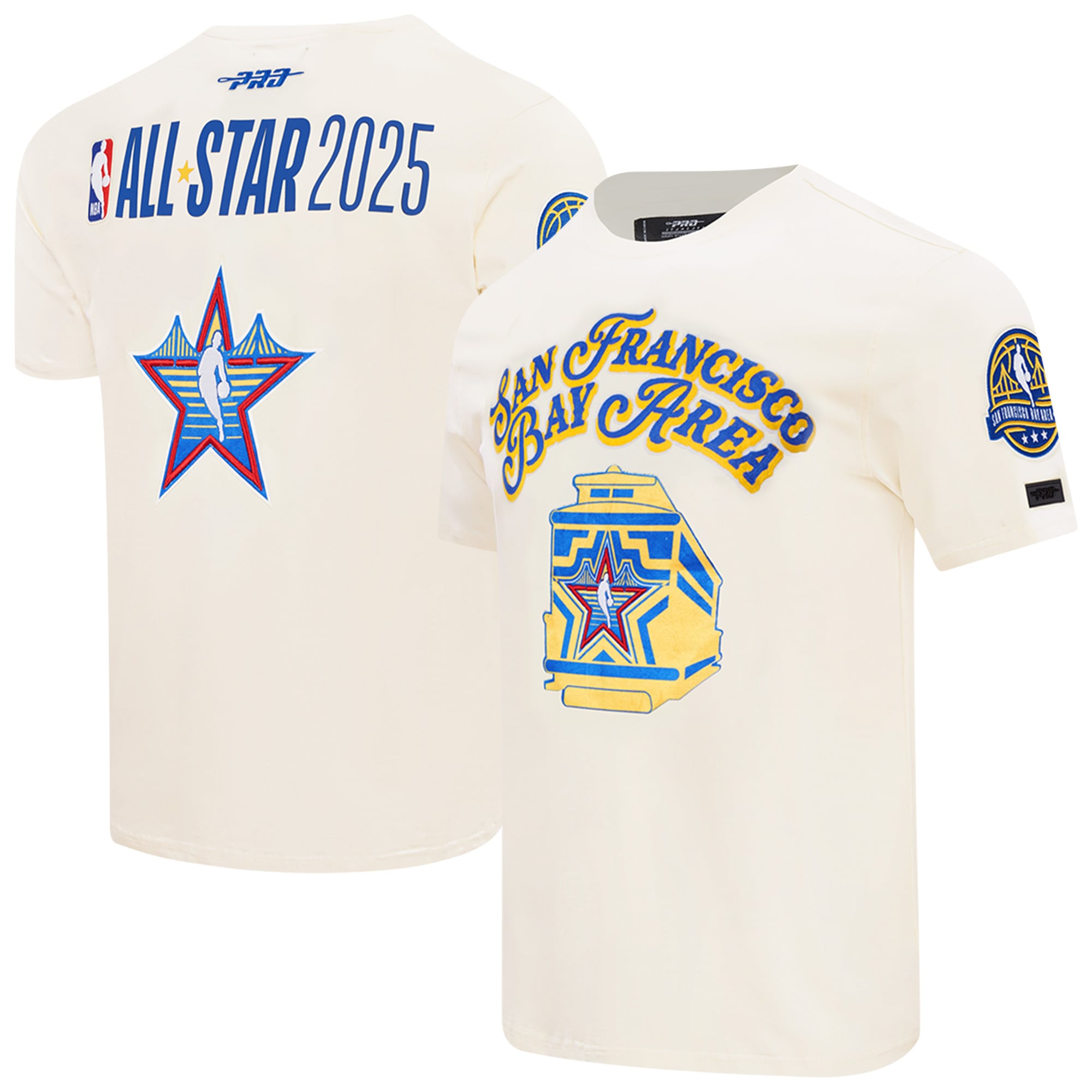 Unisex Pro Standard Cream 2025 NBA All-Star Game T-Shirt