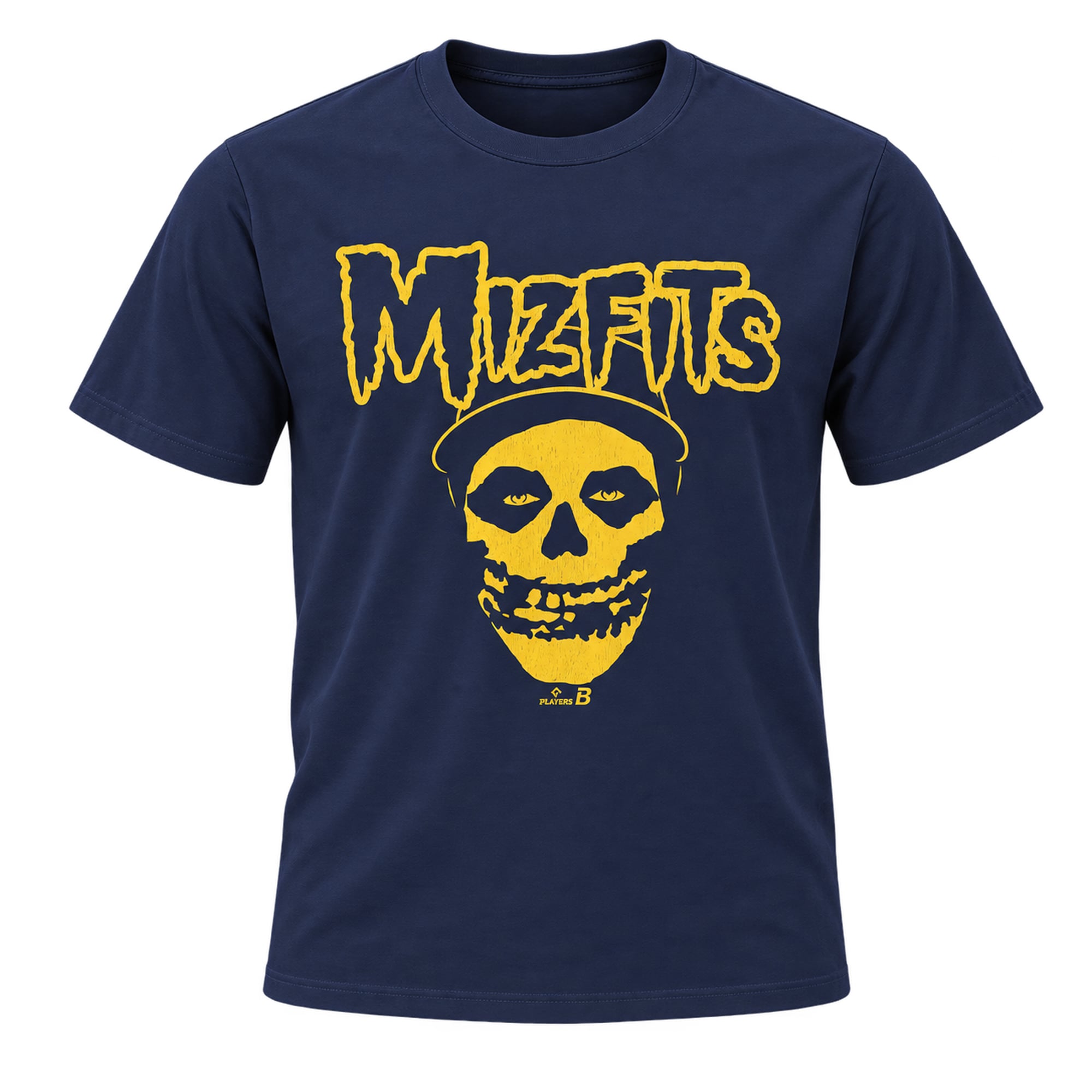 T-shirt unisexe BreakingT Jacob Misiorowski Navy Mizfits