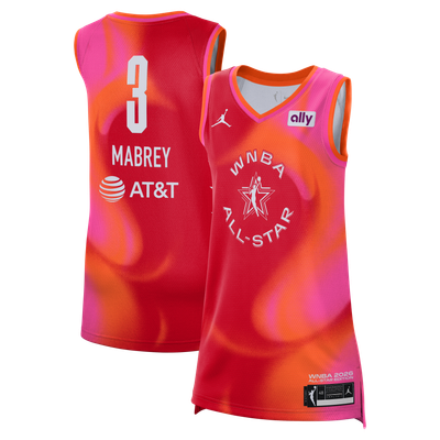 Marina Mabrey Jordan Brand Unisex 2026 WNBA All-Star Game Victory Jersey - Red