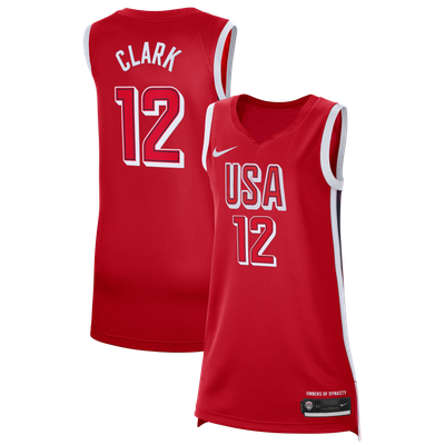 Caitlin Clark USA Basketball Nike Unisex 2026 FIBA Women's World Cup Jersey - Red