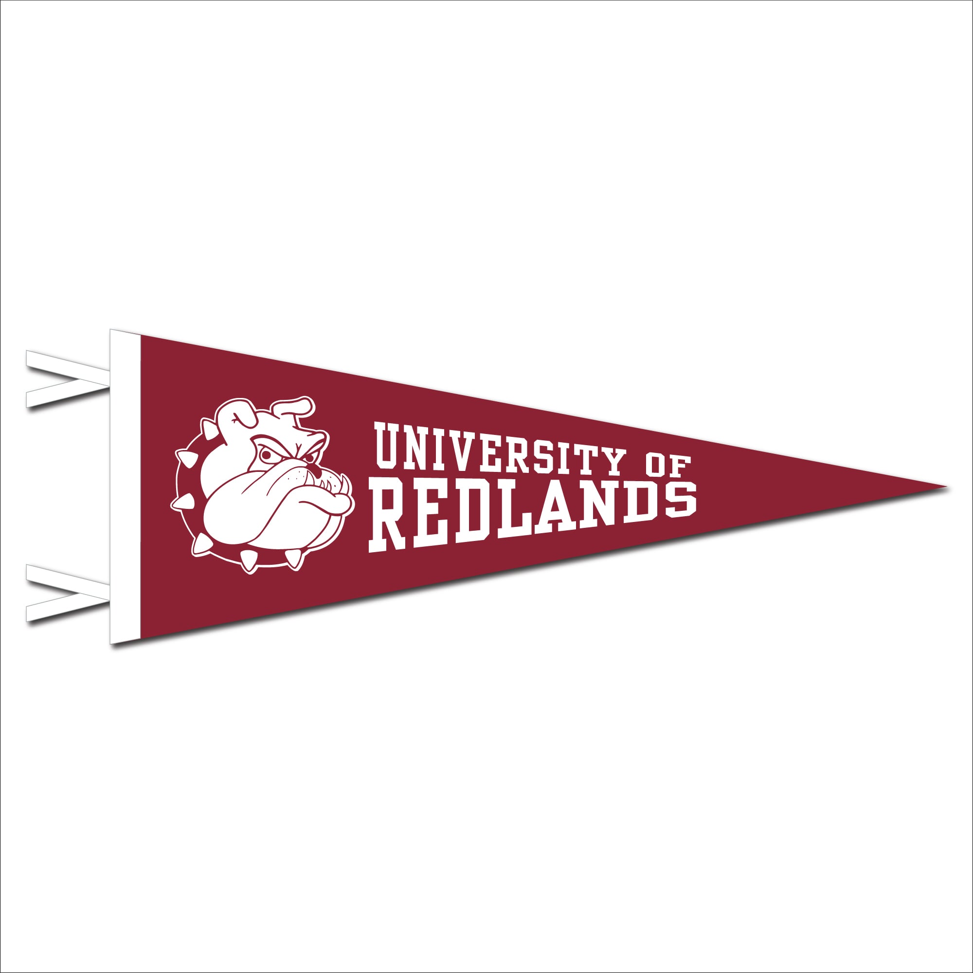 Fanion Ancien Université De Redlands - Vintage - NCAA - États-Unis
